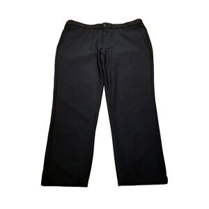 7 Diamonds Infinity Pants Men's Size 38 Black Dress Polyester (39×28.5) HEMMED